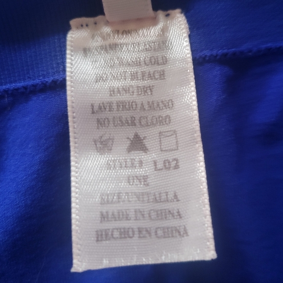 TANCO Women Blue Leggings Never Worn Medium - Picture 3 of 4